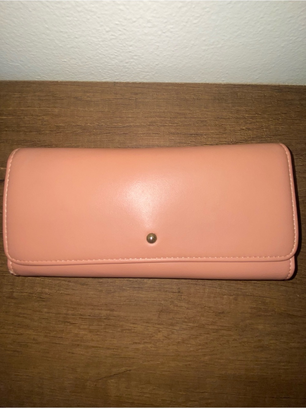 Universal Thread Peach Pink Trifold Wallet